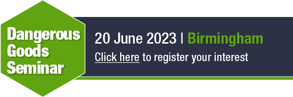 Dangerous Goods Seminar 2023. 20 June 2023. Click here to register interest.